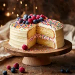 Easy Birthday Cake Recipe from Scratch