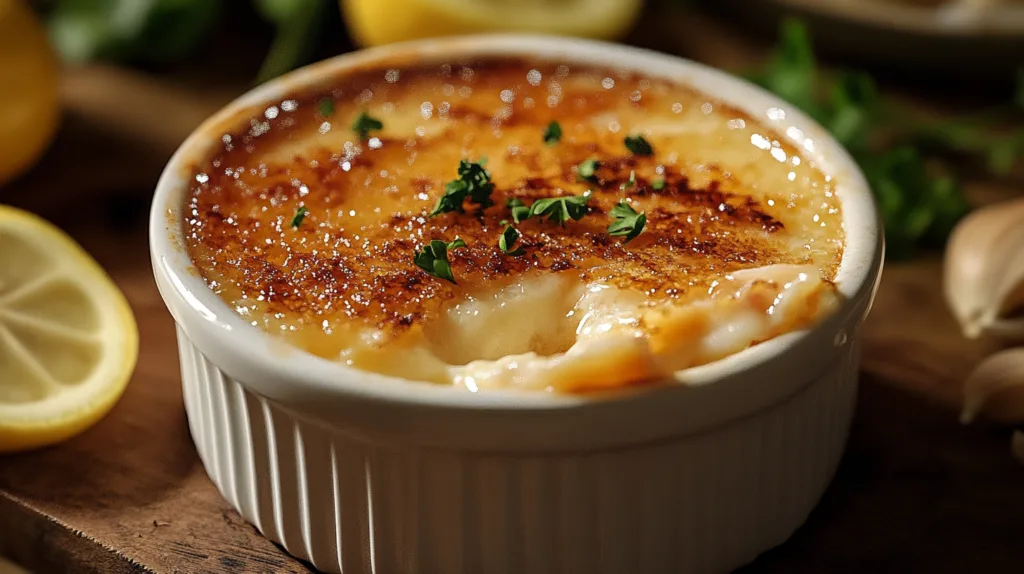 crab brulee recipe