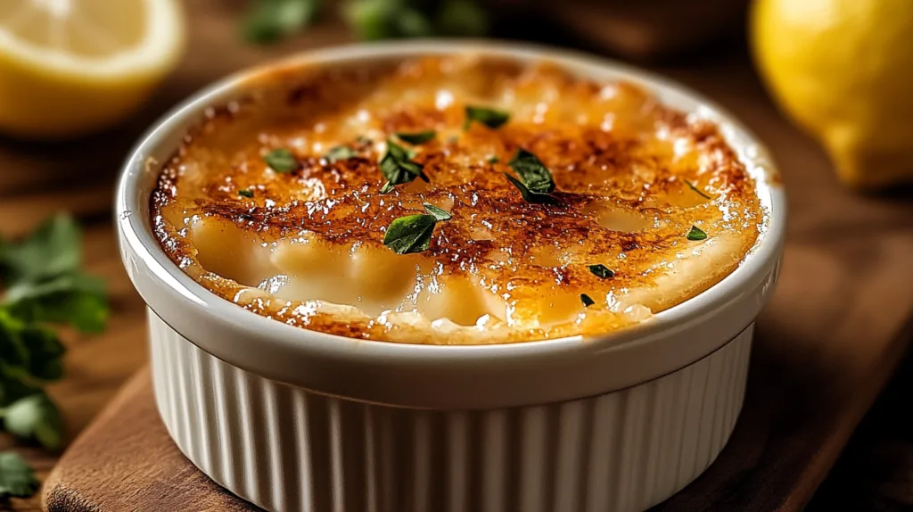 crab brulee recipe